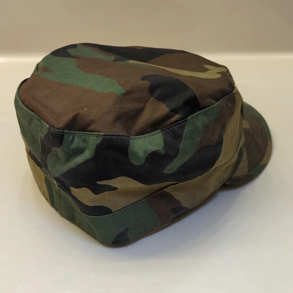 Camo Cap with Flap - Picture 3 of 7